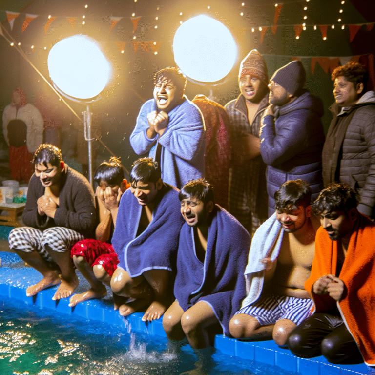 Chilly Dips and Cozy Greetings: A Unique Experience Chilly Dips and Cozy Greetings: A Unique Experience