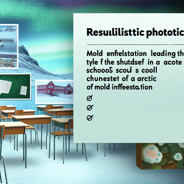 Mold Halts Operation of Another Nuuk School