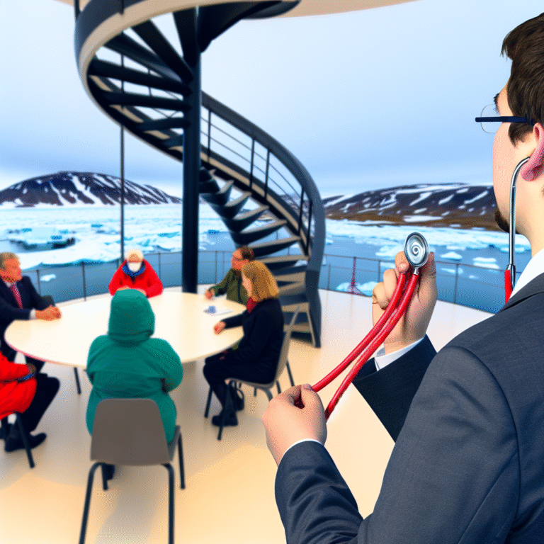 Sophie Løhde’s Greenland Trip: Health Talks and Spiral Case Sophie Løhde's Greenland Trip: Health Talks and Spiral Case