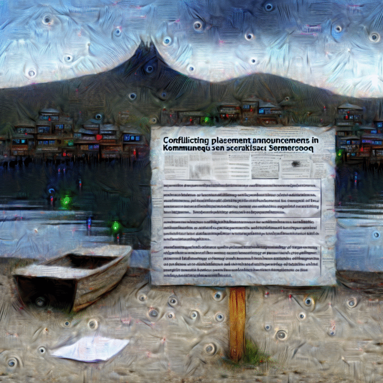 Conflicting Placement Announcements in Kommuneqarfik Sermersooq Conflicting Placement Announcements in Kommuneqarfik Sermersooq