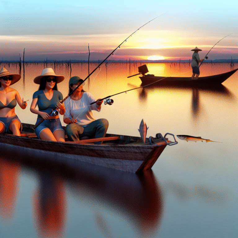 Growing Number of Female Dinghy Fishermen