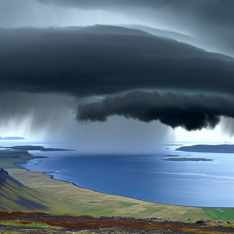 Thunderstorms Strike Northwest Iceland and Westfjords Thunderstorms Strike Northwest Iceland and Westfjords