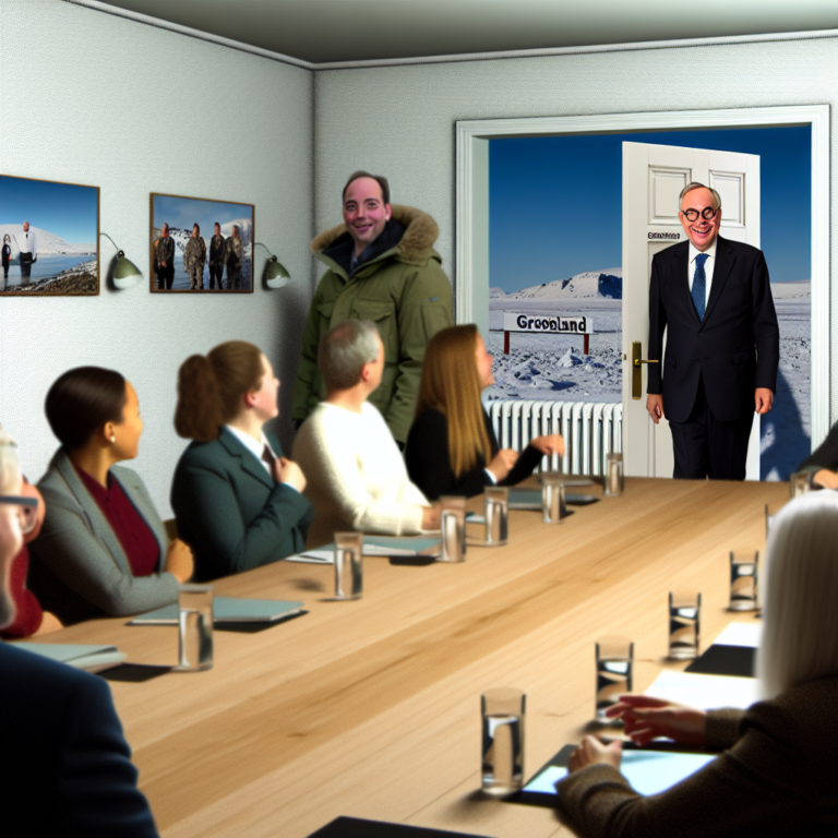 Defense Minister Surprises at Greenland Committee Meeting