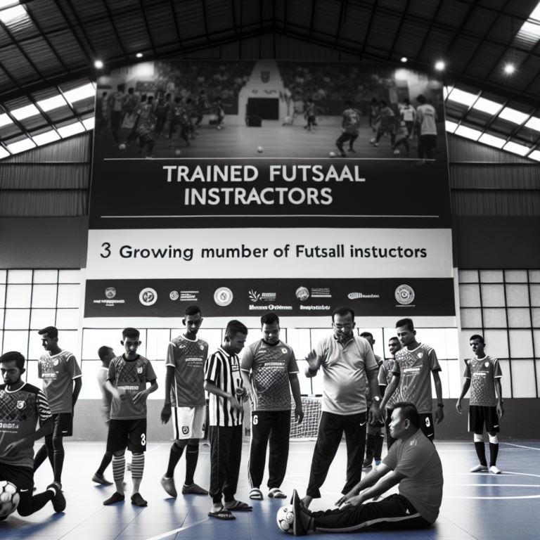 Growing Number of Trained Futsal Instructors Growing Number of Trained Futsal Instructors