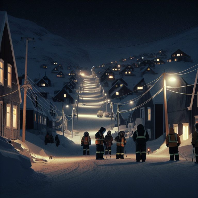 Nuuk Faces Six-Hour Power Outage and Phone Network Loss