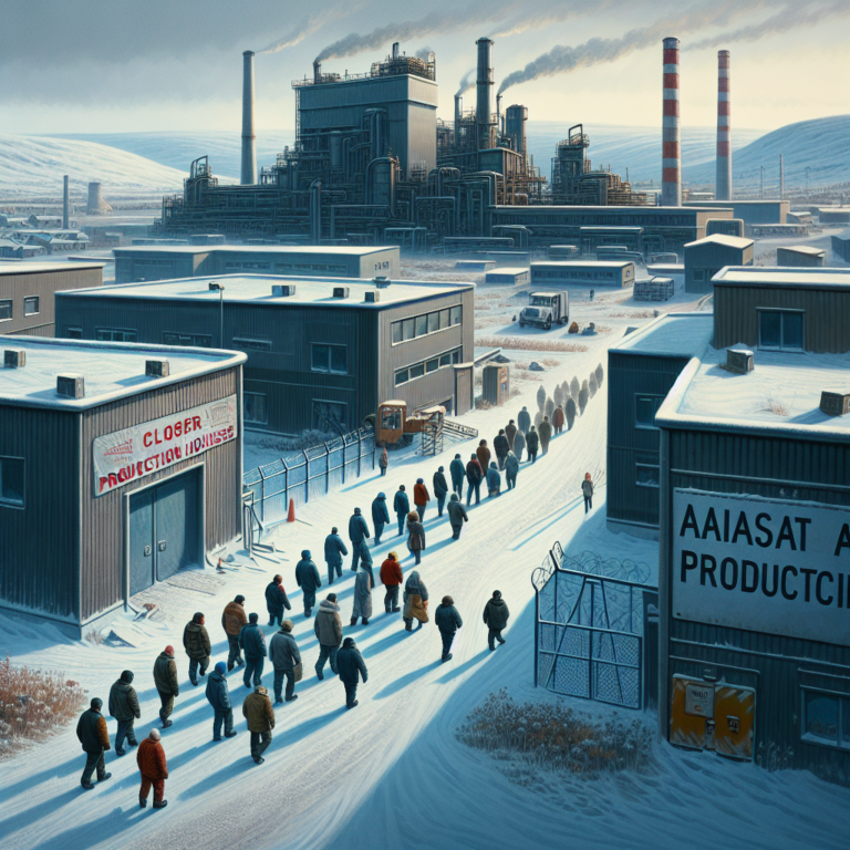 Closure Threatens Aasiaat Factory Operations