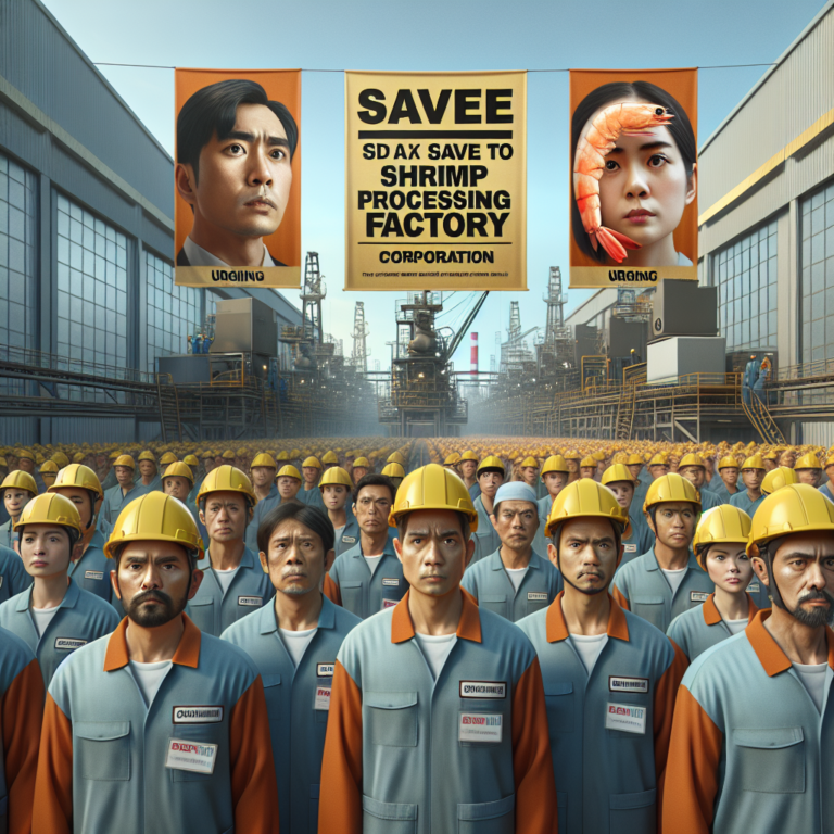 GE Urges Political Action to Save Shrimp Factory