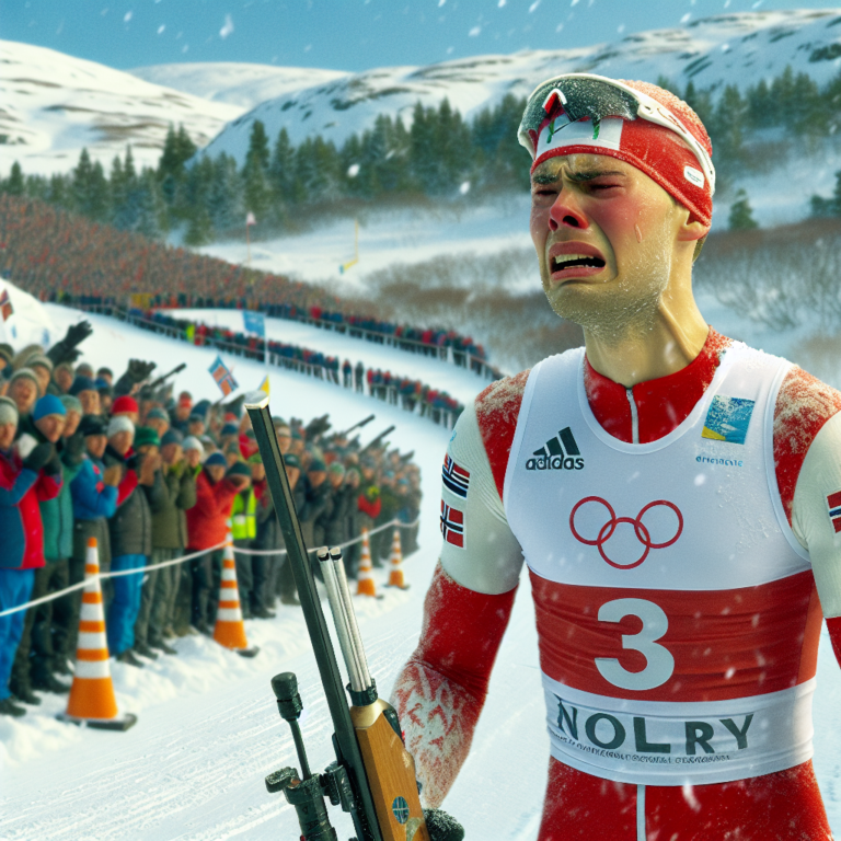 Greenlandic Biathlete's Emotional Olympic Debut in Norway