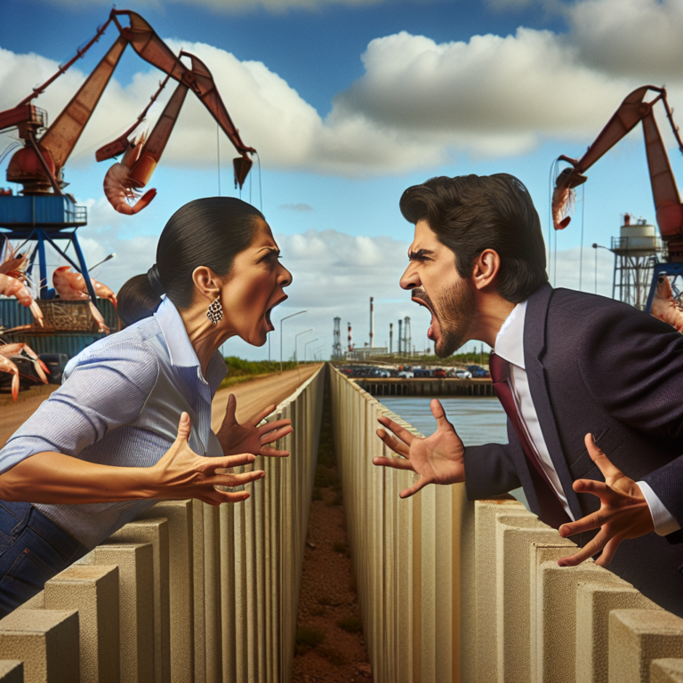 Mayors Battle Over Shrimp Factories in Two Towns Mayors Battle Over Shrimp Factories in Two Towns