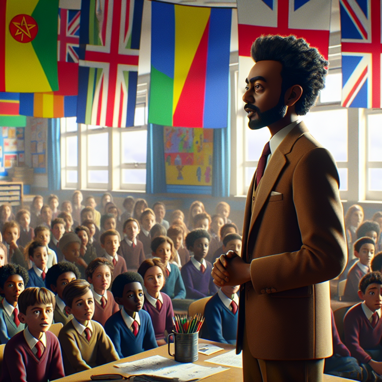 Tesfaye Launches Commonwealth Week at Primary School Tesfaye Launches Commonwealth Week at Primary School