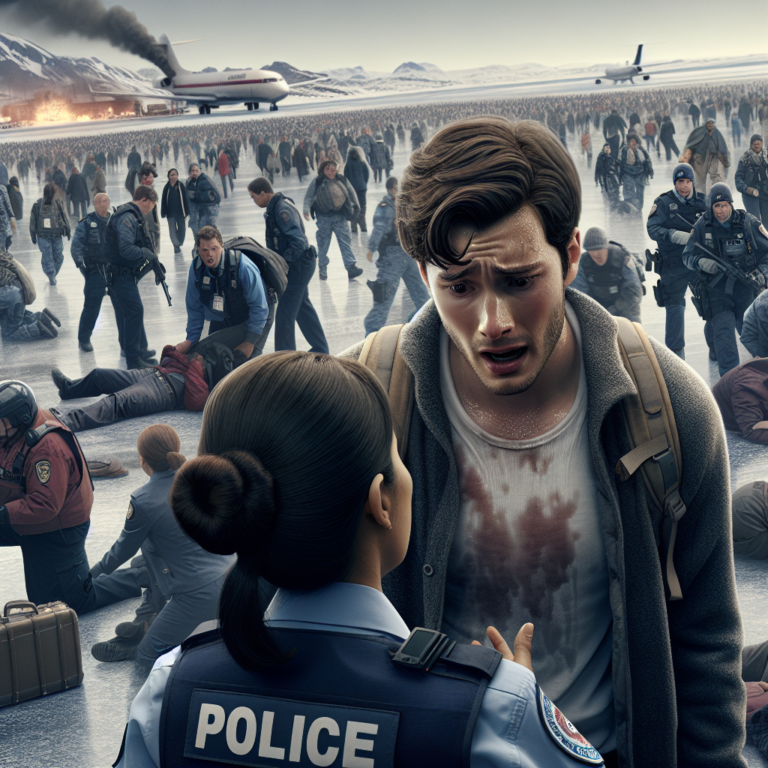 Bomb Threat at Nuuk Airport by Young Man