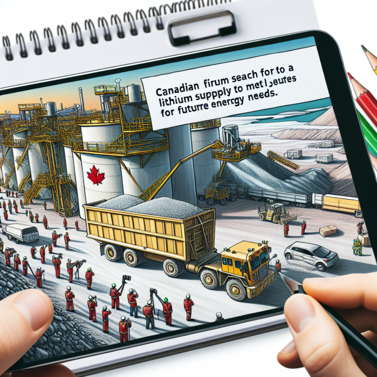 Canadian Firm Seeks Lithium Supply for Future Energy Needs Canadian Firm Seeks Lithium Supply for Future Energy Needs