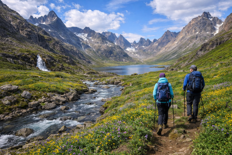 A Scenic Arctic Hike Through East Greenland