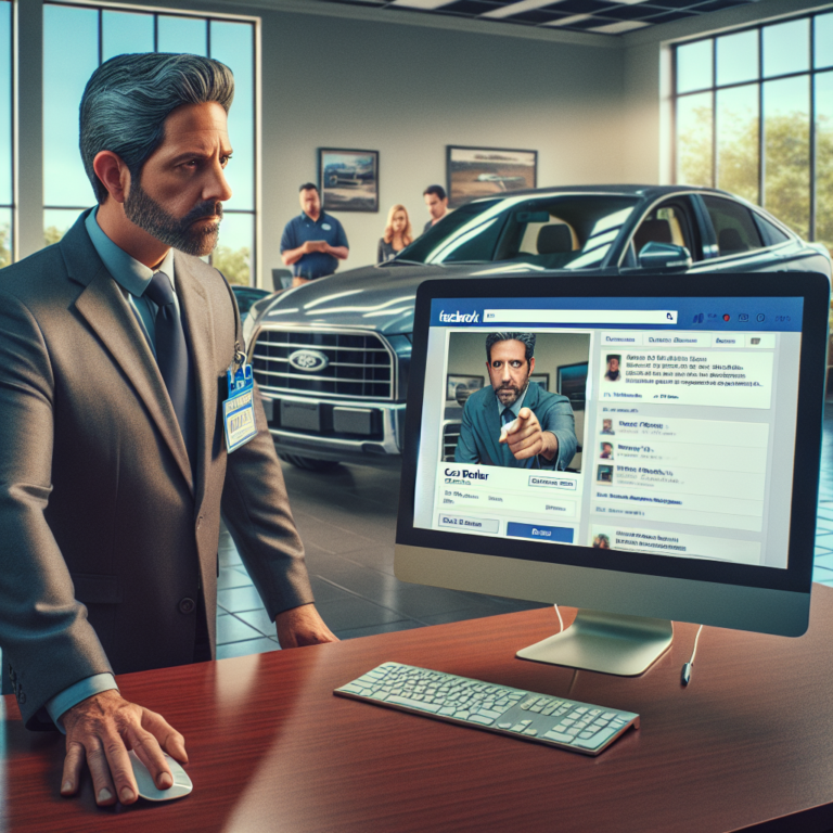 Fake Facebook Profiles Targeting Car Dealers