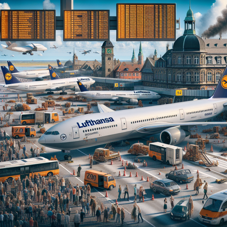 Lufthansa Strike Causes Flight Cancellations at Danish Airports