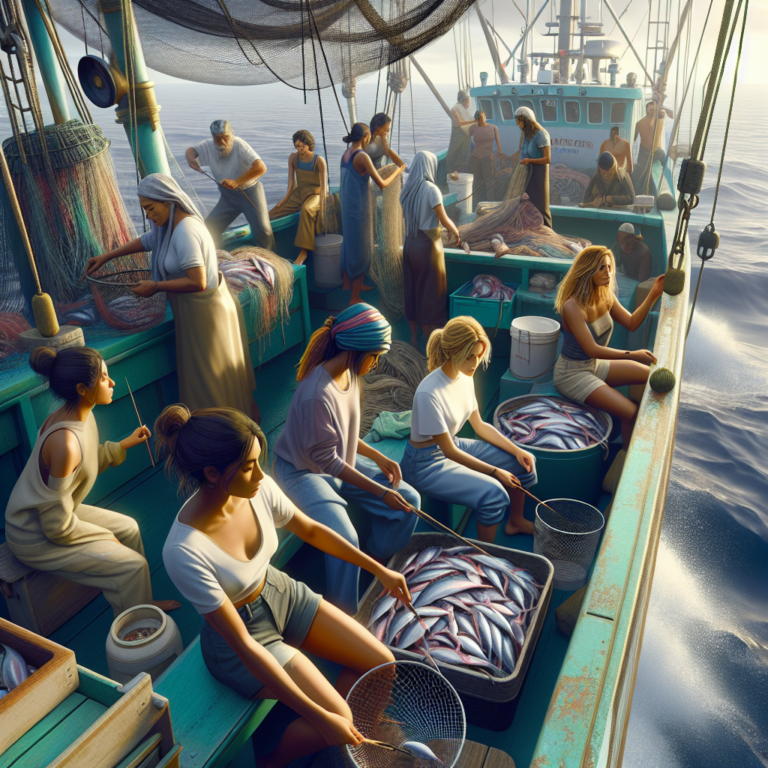 Rising Number of Women Entering Fishing Careers at Sea