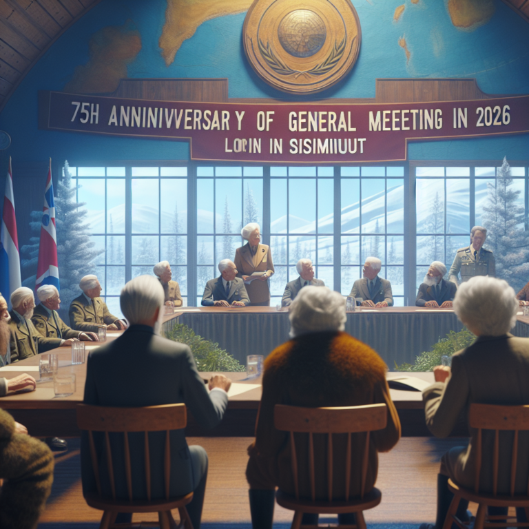 SAK's 75th Anniversary at Senior GM 2026 in Sisimiut