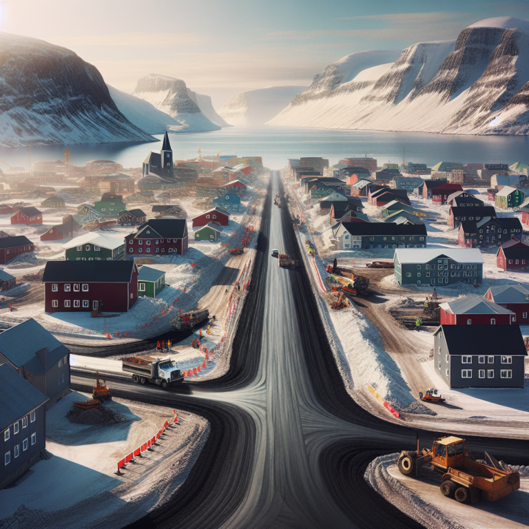 Tasiilaq Upgrades: New Asphalt and Enhanced Infrastructure