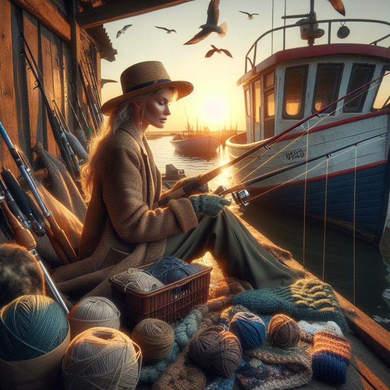 Why This Female Fisherman Prefers Fishing Over Knitting
